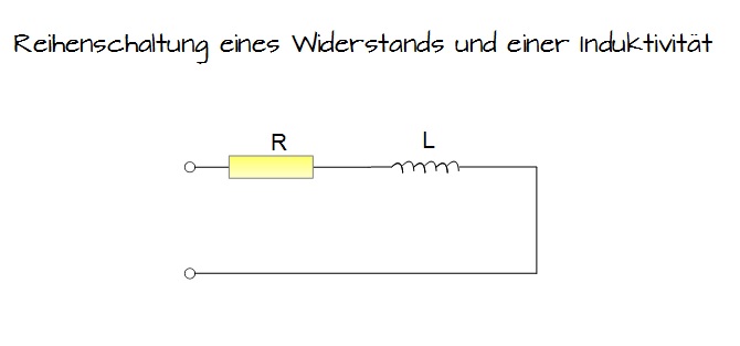 Reihenschaltung eines Widerstandes und einer Induktivität Reihenschaltung eines Widerstandes und einer Induktivität