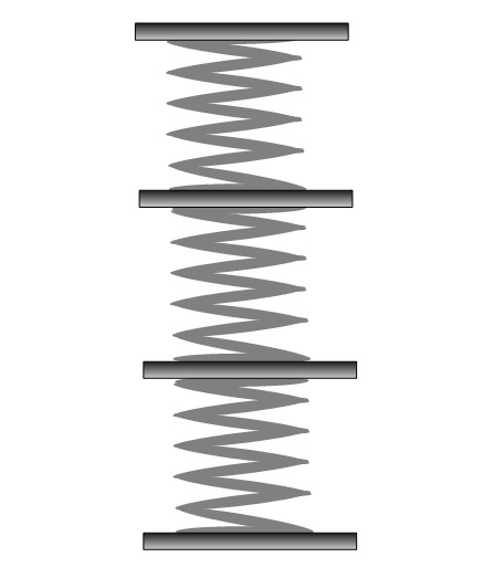 Reihenschaltung von Federn Reihenschaltung von Federn