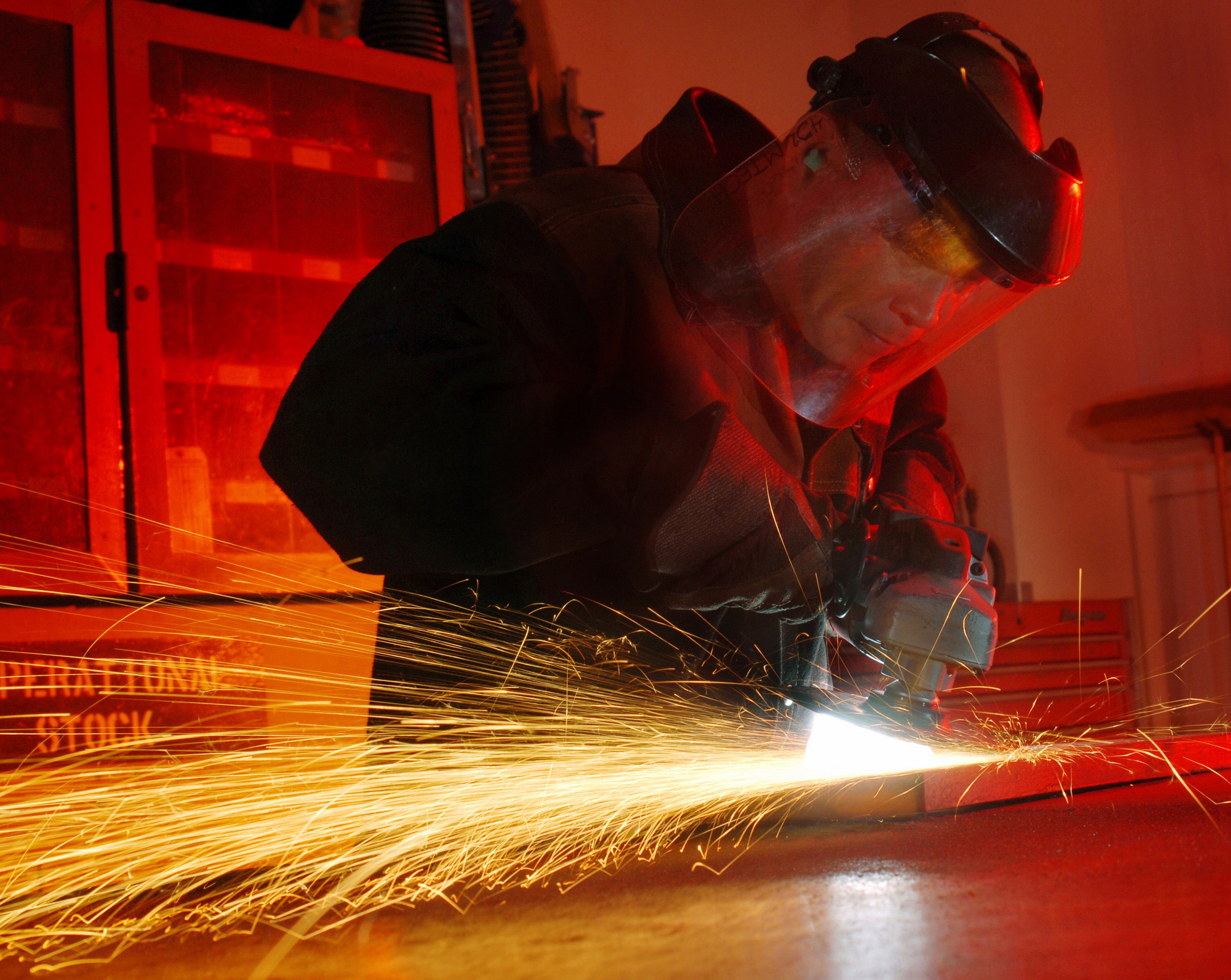 Schleiferei als Bestandteil der Werkstattanordnung Schleiferei als Bestandteil der Werkstattanordnung
