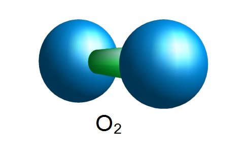 Sauerstoffmolekül