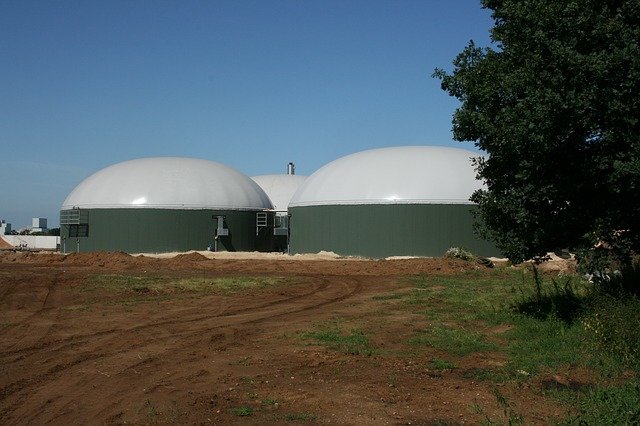 Konstruktion, Biogasanlage