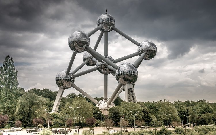 Atomium in BrÃƒÂ¼ssel