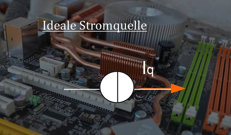 Schaltzeichen ideale Stromquelle