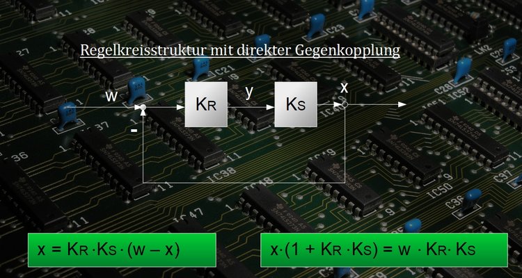 Regelkreisstruktur mit direkter Gegenkopplung