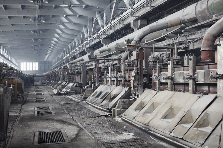 Elektrolyse-Bder in Alu-Htte