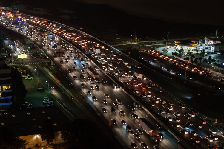 Hohes Verkehrsaufkommen reduziert Mobilitt