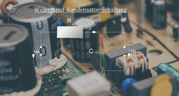 Widerstand-Kondensator-Schaltungn